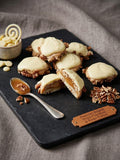 Athena’s Aegis | Artisanal White Chocolate & Pecan Caramel Shields