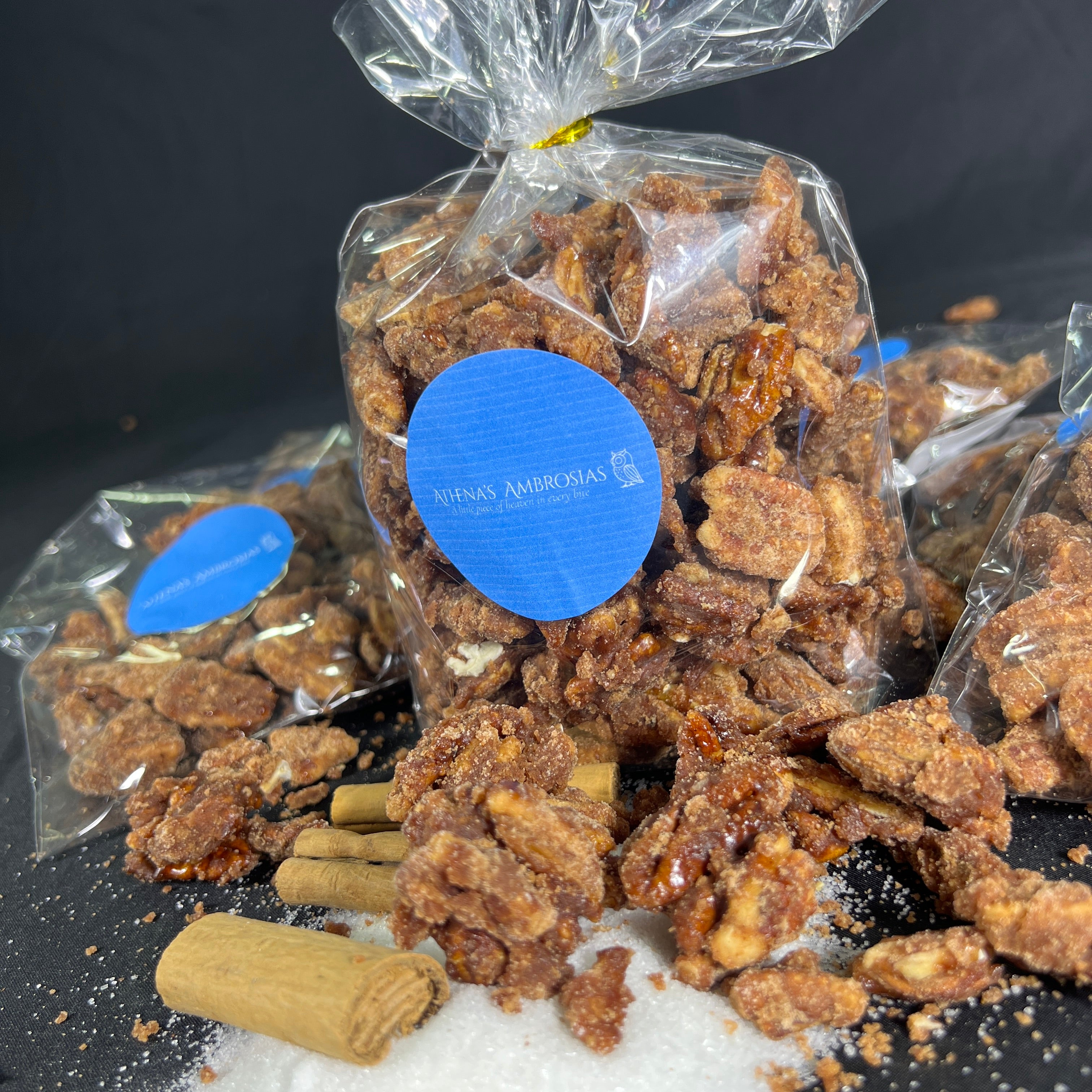 Gaia’s Gold | Cinnamon Roasted Pecans