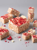 Aphrodite’s Blush | Artisanal Strawberry Coco White Chocolate Krispie